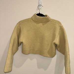 ARITZIA Wilfred Yellow Sweater